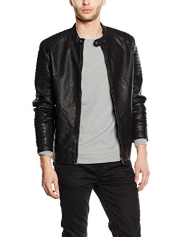 JACK & JONES  Kunstlederjacke - 1