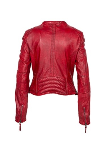 Freaky Nation Damen Jacke Chopper, Rot (Apple Red 4068), 42 (Herstellergröße: XL) - 