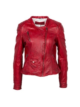 Freaky Nation Damen Jacke Chopper, Rot (Apple Red 4068), 42 (Herstellergröße: XL) -