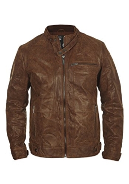 SOLID Bash Lederjacke, Größe:XXL;Farbe:Cognac (5048) -