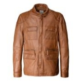 TOM TAILOR Lederjacke, Herren »Fakuyama«