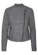 Vero Moda VMMILEY Kunstlederjacke pewter