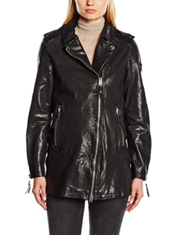 True Religion Damen Lederjacke Mantel WMNS LEATHER COAT