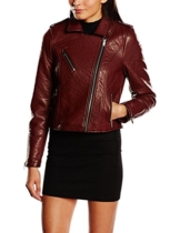 VERO MODA Damen Jacke Vmsave Short Pu Jacket Dnm V Im