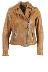 Freaky Nation Damen Jacke Really Hot Echtleder,  Braun (Brandy 8362),  40 (Herstellergröße: L) -