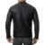 Redbridge Herren Biker Kunstleder Jacke mit gesteppten Bereichen M6037 M6028 M6013 Red bridge (M, Black) - 