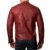 Redbridge Herren Biker Kunstleder Jacke mit gesteppten Bereichen M6037 M6028 M6013 Red bridge (M, Black) - 