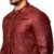 Redbridge Herren Biker Kunstleder Jacke mit gesteppten Bereichen M6037 M6028 M6013 Red bridge (M, Black) - 