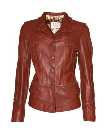 JCC Lederjacke, Damen Barbone