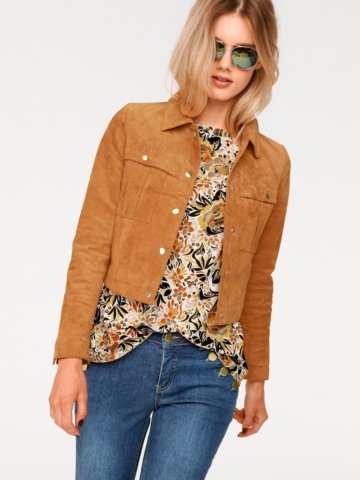 Lederjacke, Porcvelours