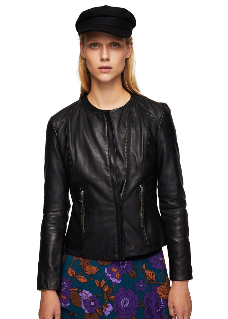 leder jacke mango
