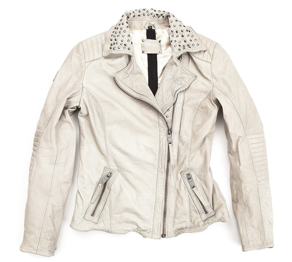 Maze Lederjacke - Mud/hellbraun Produktbild-Vorschau 13