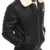 OZONEE Herren Winterjacke Steppjacke Sweatjacke Wärmejacke Jacke Parka Gesteppt NATURE 4811 SCHWARZ M - 
