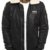 OZONEE Herren Winterjacke Steppjacke Sweatjacke Wärmejacke Jacke Parka Gesteppt NATURE 4811 SCHWARZ M -