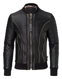 PHILIPP PLEIN LEDERJACKE "COMMON" Size: L, XL, XXL - 1