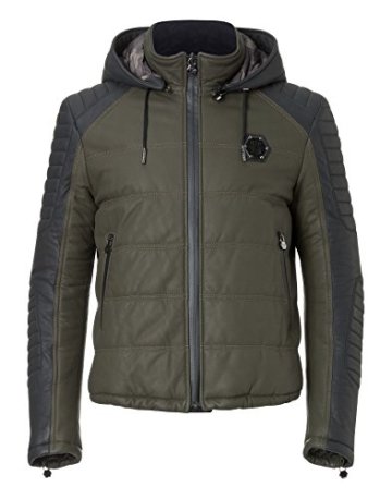 PHILIPP PLEIN LEDERJACKE "TRY" - 1