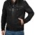 SOLID Ash Herren Lederjacke Echtleder Bikerjacke mit abnehmbarer Sweatkapuze, Größe:3XL, Farbe:Black (9000) - 