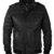 SOLID Cash Herren Lederjacke Echtleder Bikerjacke aus gewaschenem 100% Rau-Leder, Größe:M, Farbe:Black (9000) -