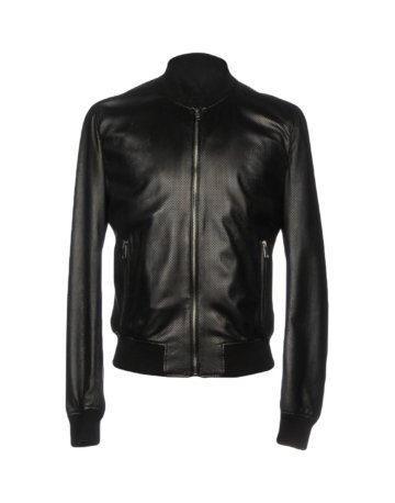 DOLCE & GABBANA Herren Jacke Farbe Schwarz Größe 4